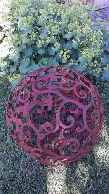 Kundenfoto zu Barockkugel 50 cm Ø - Barock Deko Kugel